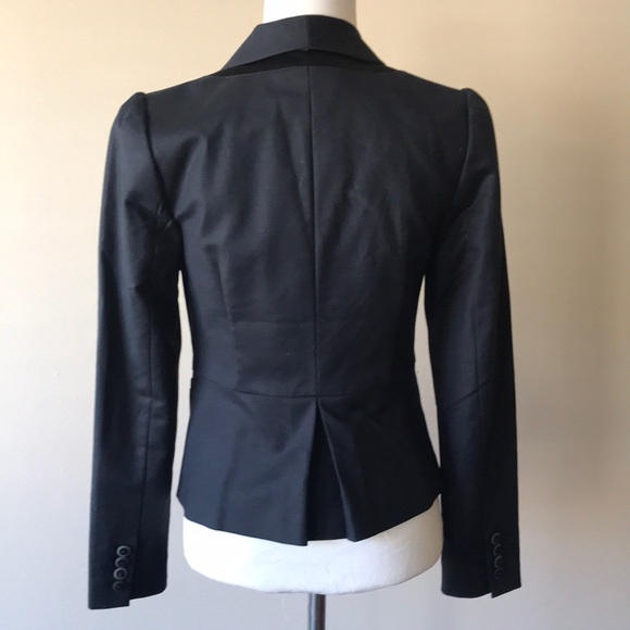 Anthropologie Elevenses Black Blazer size 0 - Picture 4 of 5